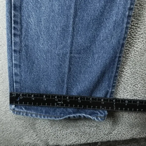 VTG Levis 517 Jeans Mens 36x30 Blue Bootcut Orange Tab 80s Made in USA Denim